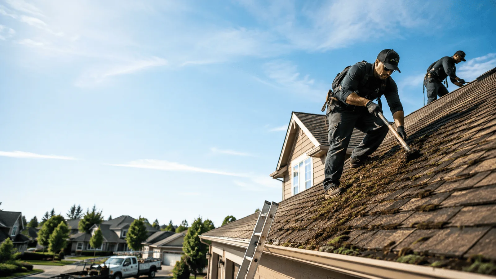 Roof Moss Removal in Rumely, MI near me